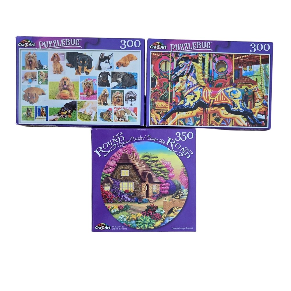 Puzzlebug Kids Puzzle Set - Purple